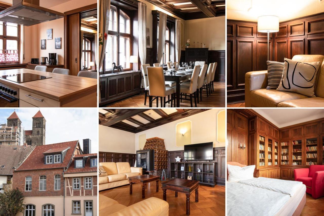 Salon Am Schlossberg 奎德林堡 外观 照片
