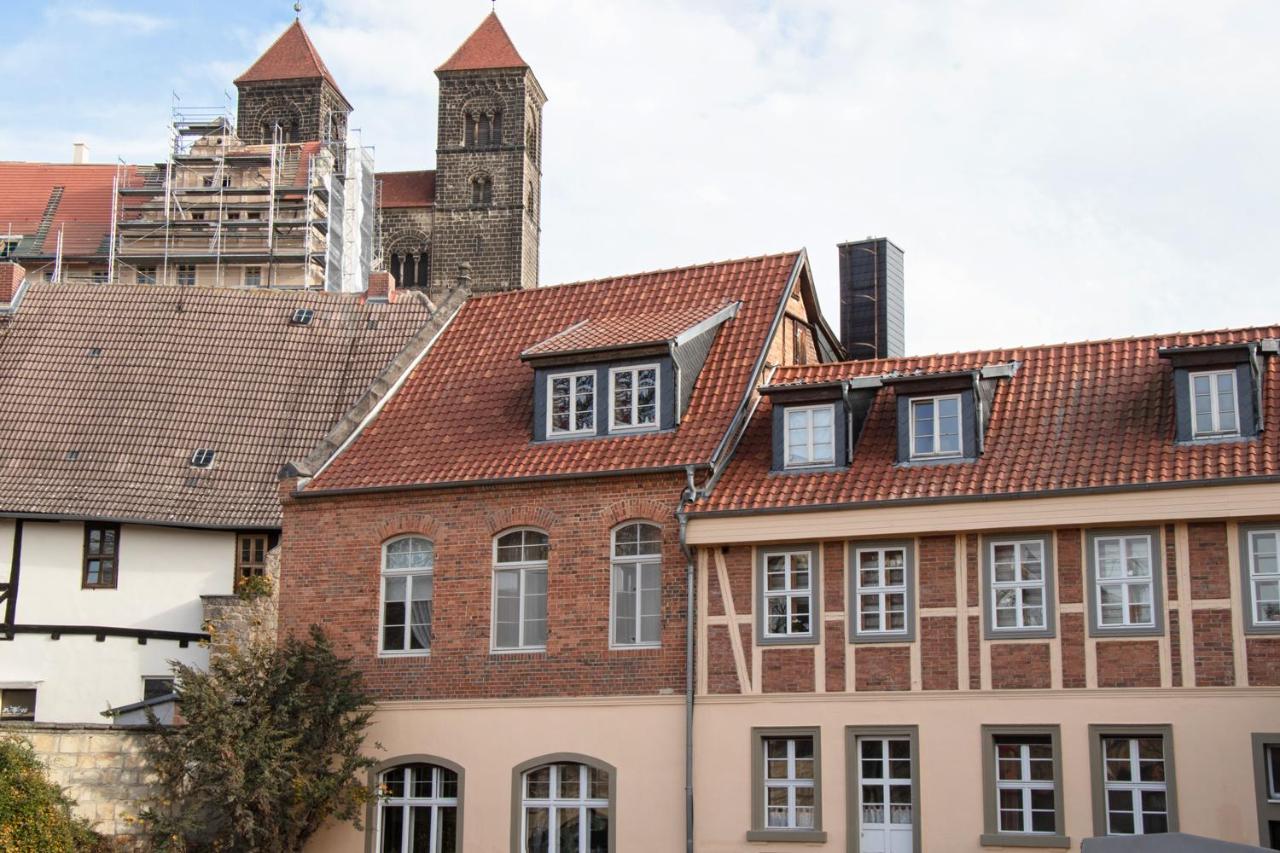 Salon Am Schlossberg 奎德林堡 外观 照片