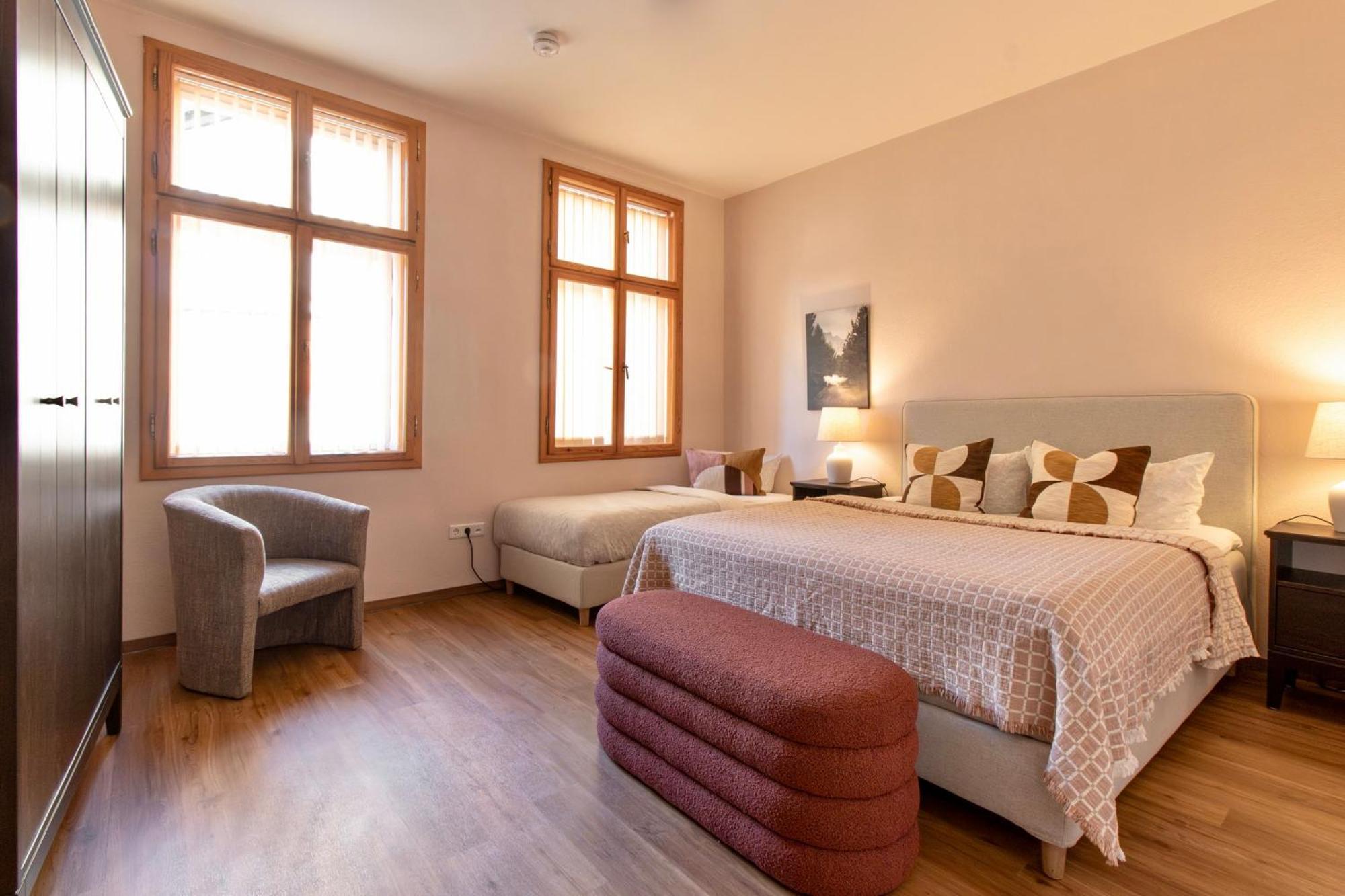 Salon Am Schlossberg 奎德林堡 外观 照片